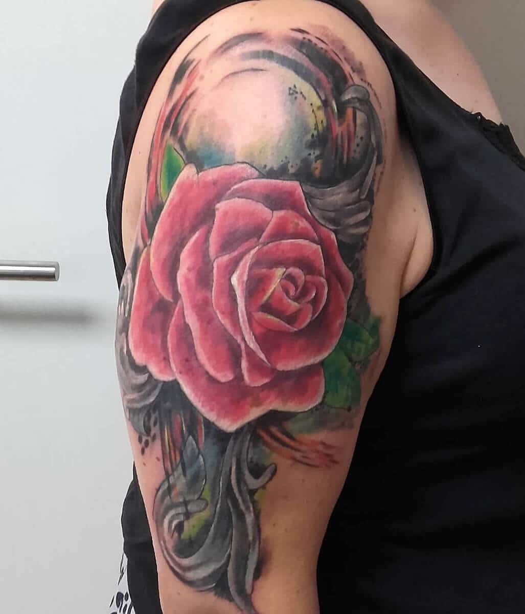 Tattoo KD Issum Tattoo Rose